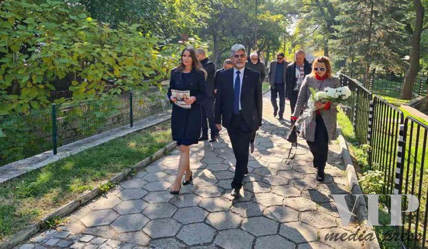 Кандидатпрезидентската двойка Михов Цветкова в Благоевград