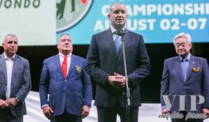 Държавният глава откри Световното първенство по таекуондо за юноши и девойки в София