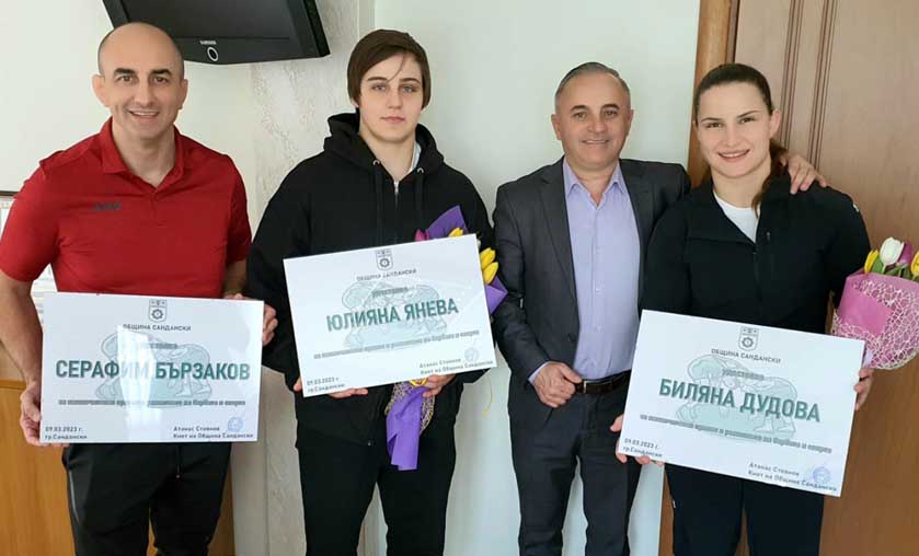 Младите надежди в борбата избраха Сандански за своята подготовка за Европейското първенство!